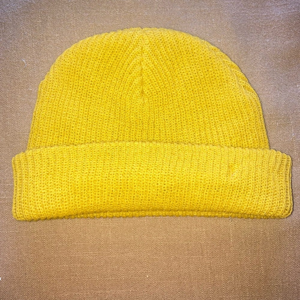Neff Yellow / Ocre Knit Beanie